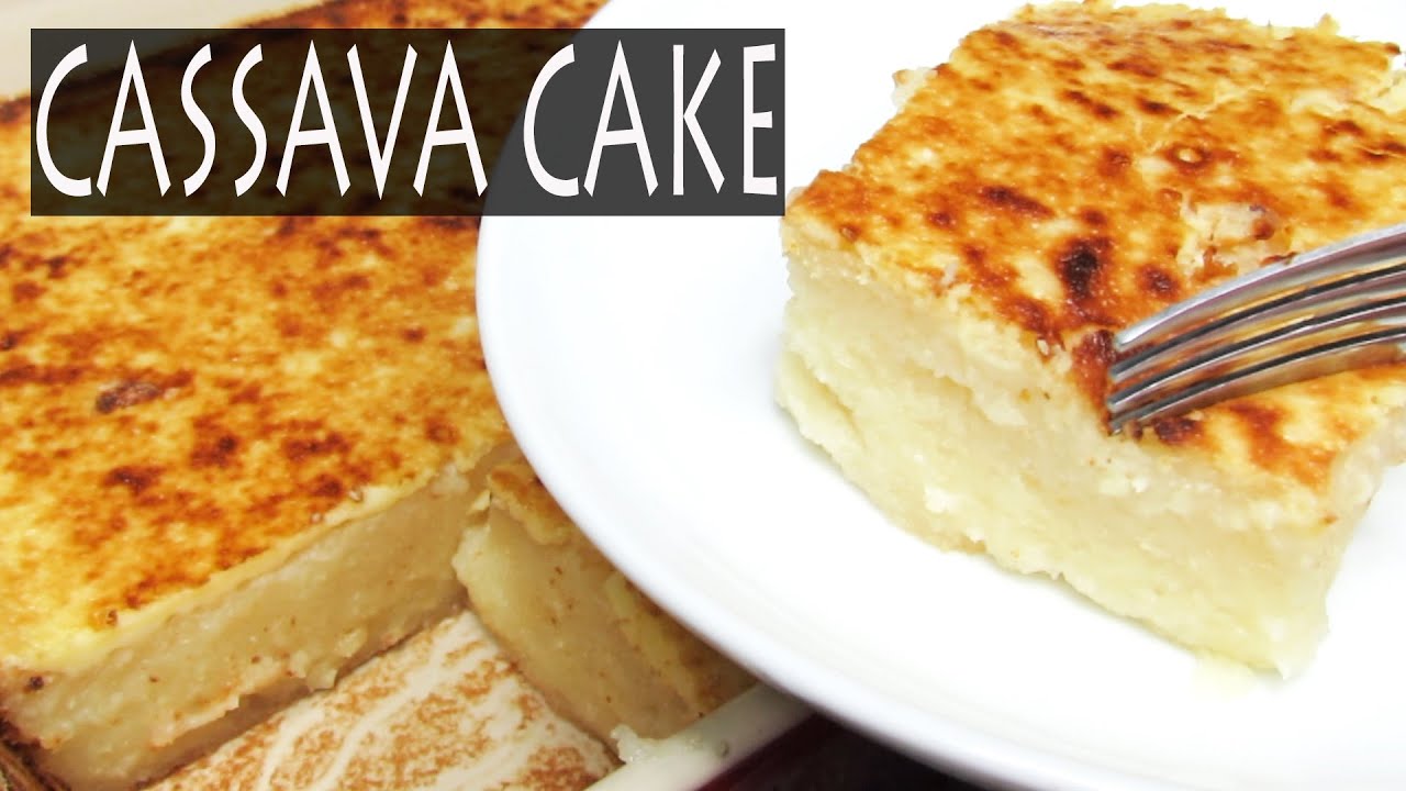CASSAVA CAKE | CASSAVA CAKE WITH CREAM CHEESE
