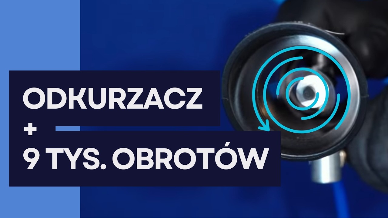 9000 OBROTÓW NA MINUTĘ. Adapter do odkurzacza BenBow 007. Paweł Nowicki