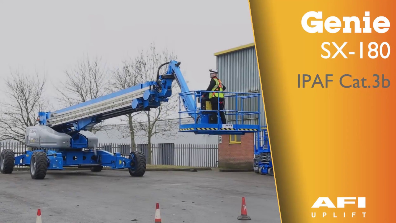 AFI MEWP Emergency Lowering videos Genie SX-180