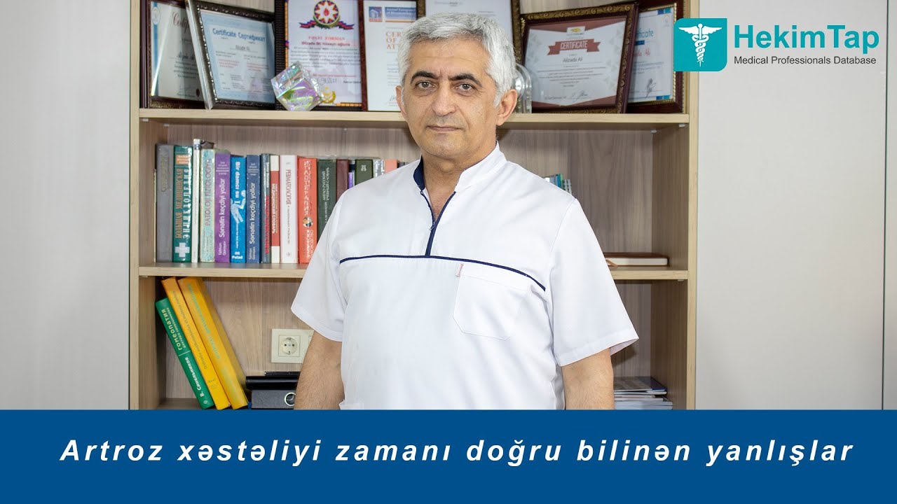 Artroz xəstəliyi zamanı doğru bilinən yanlışlar