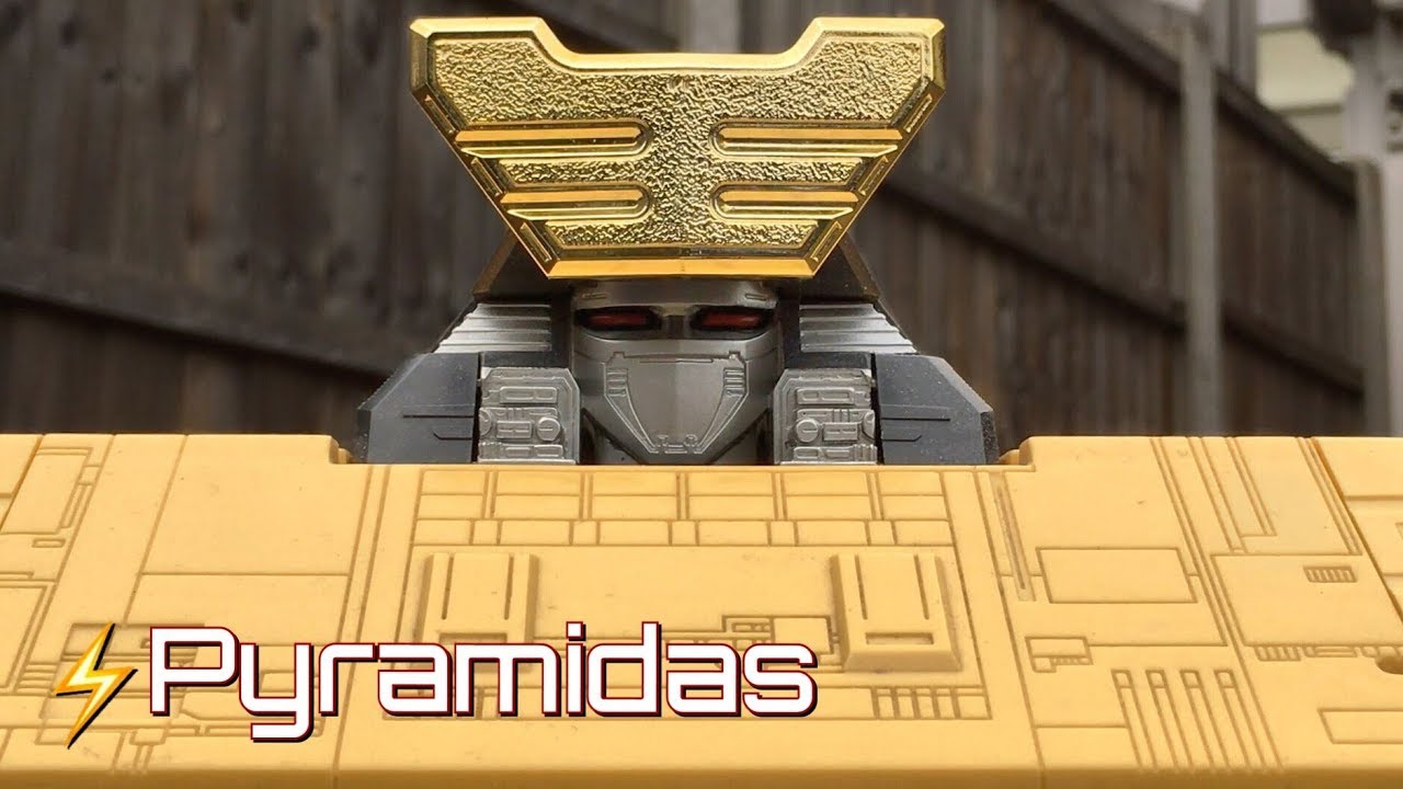 Обзор игрушки Deluxe Pyramidas the Carrier Zord / Zeo Ultrazord 1996 года (Power Rangers Season 4)