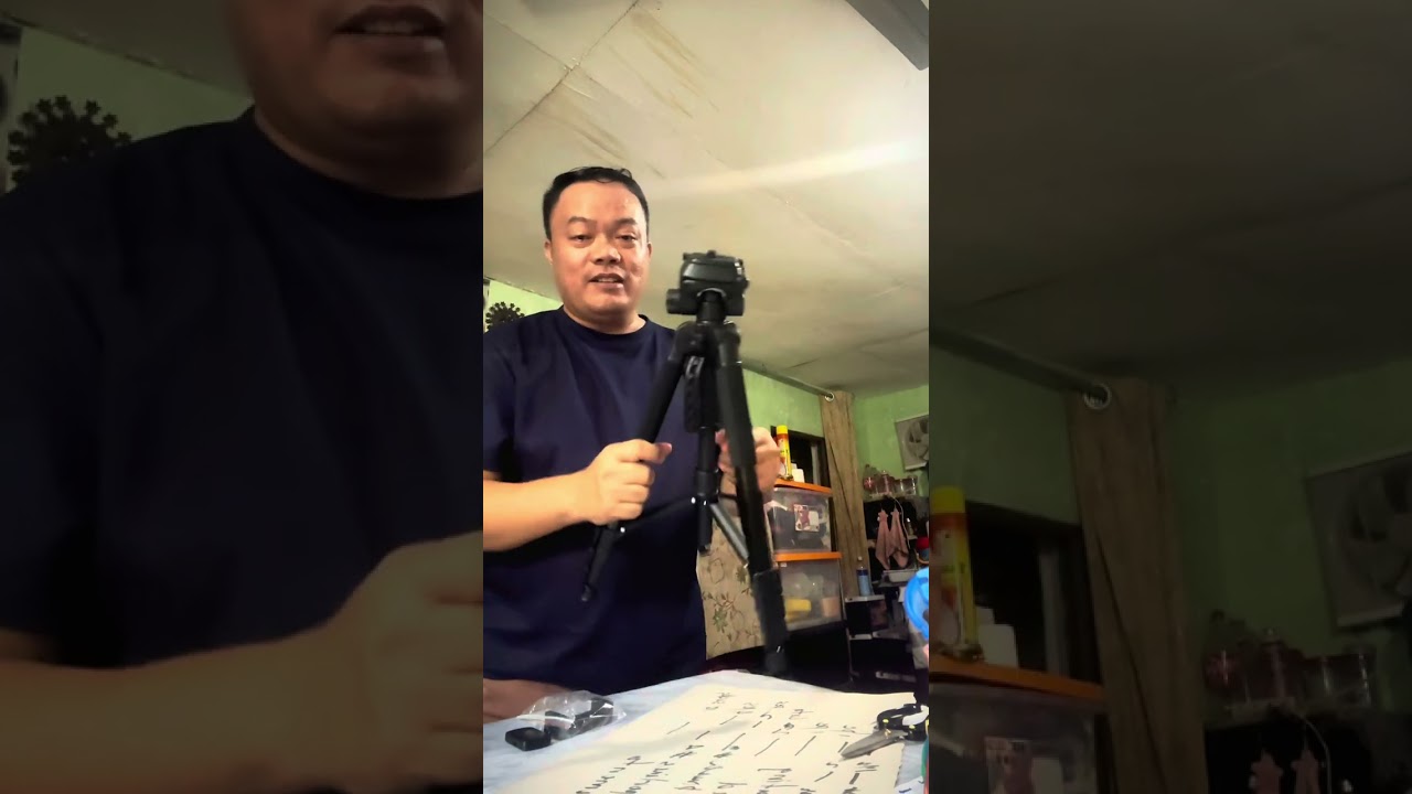 Tripod from TikTok Shop #parcel #tripod #onlineshopping #delivery #cod #nicequality