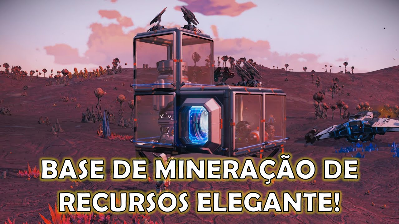 No Man's Sky 2024 - Construindo uma Base de Mineração Elegante!