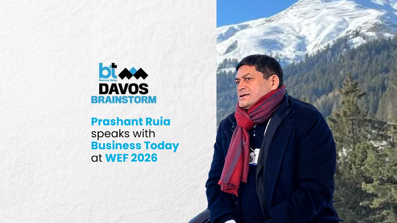 #EssarAtDavos2026 | Prashant Ruia in conversation with ‪@BusinessToday ‬