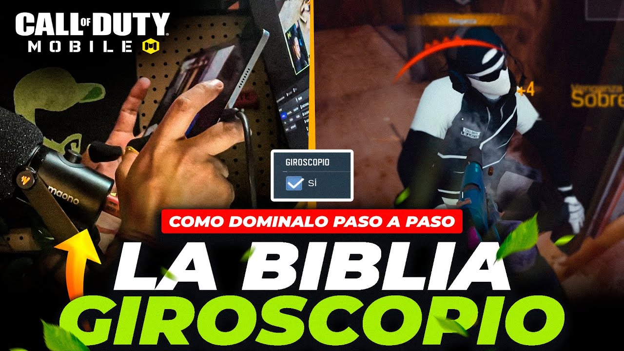 La BIBLIA del Giroscopio ¿Como dominarlo PASO a PASO para precisión? (Sensibilidad Perfecta) + Tips