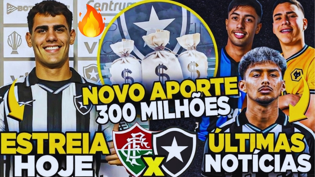 CONFIRMADO! APORTE MILIONÁRIO 😱🤑 400 MILHÕES no FOGÃO! REFORÇOS PERTO de FECHAR e ESTREIA no FOGÃO!