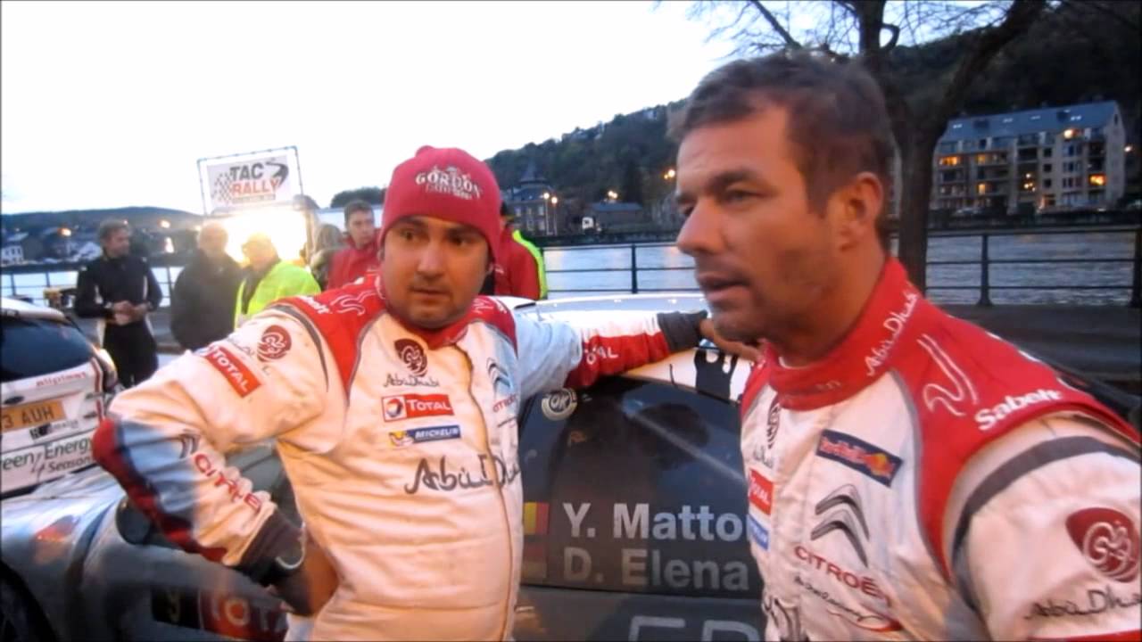 loeb au rallye du condroz 2013