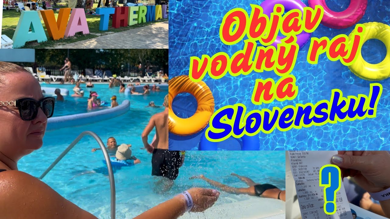 Vodný raj, o ktorom si nevedel! 💦 AVA Thermalpark Diakovce – Termálne kúpalisko plné zážitkov 🌞💦