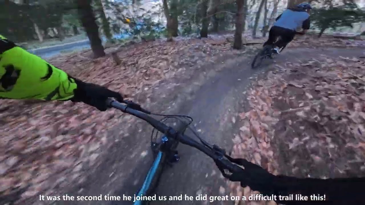 MTB Groesbeek Trails on a hardtail. Raw POV #4