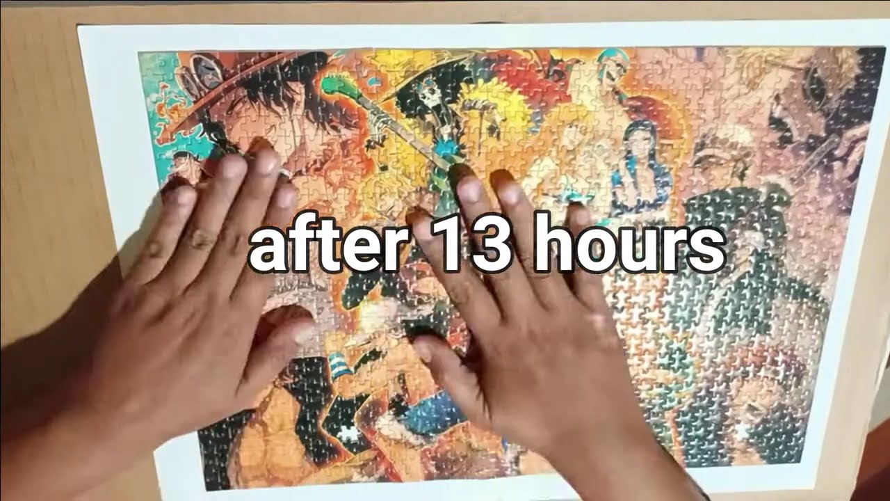 One Piece Mini Jigsaw Puzzle 1000 pcs