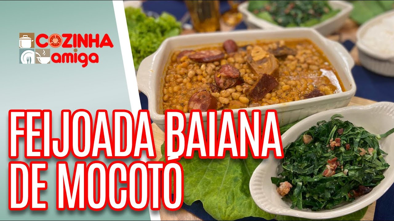 Feijoada Baiana de Mocotó e couve na manteiga - Patricia Gonçalves | Cozinha Amiga (05/02/20)