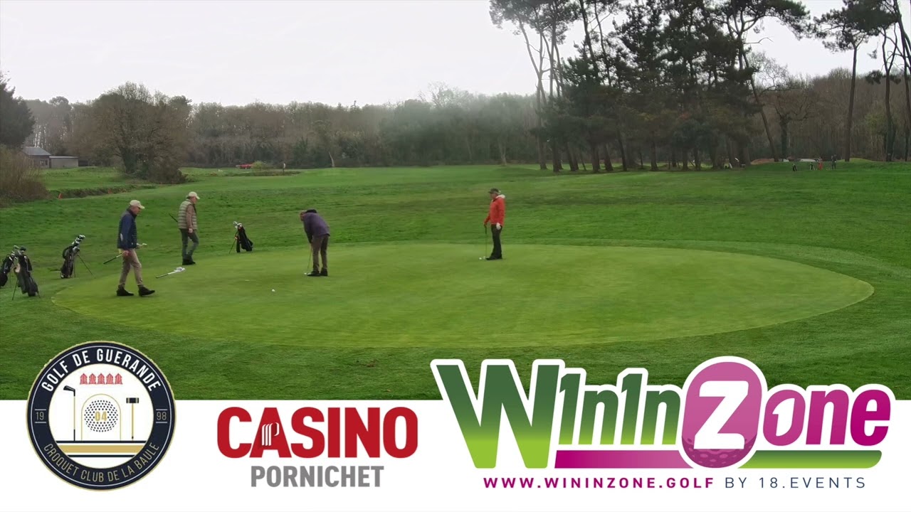 Très joli coup de golf sous les caméras Wininone ! Hole in one ? WininZone ? Birdie ? = 🎁🎁🎁 !