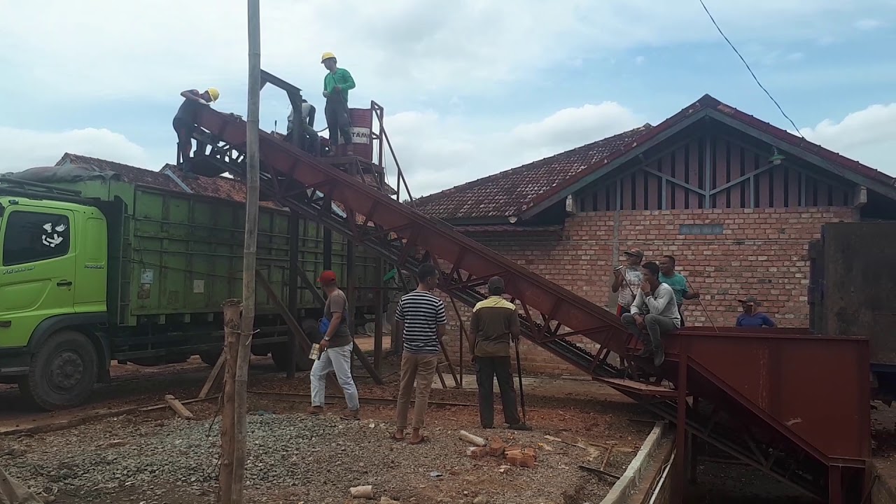 Conveyor TBS Kelapa Sawit, Loading Kelapa Sawit, Conveyor Sawit Murah Tahan Lama