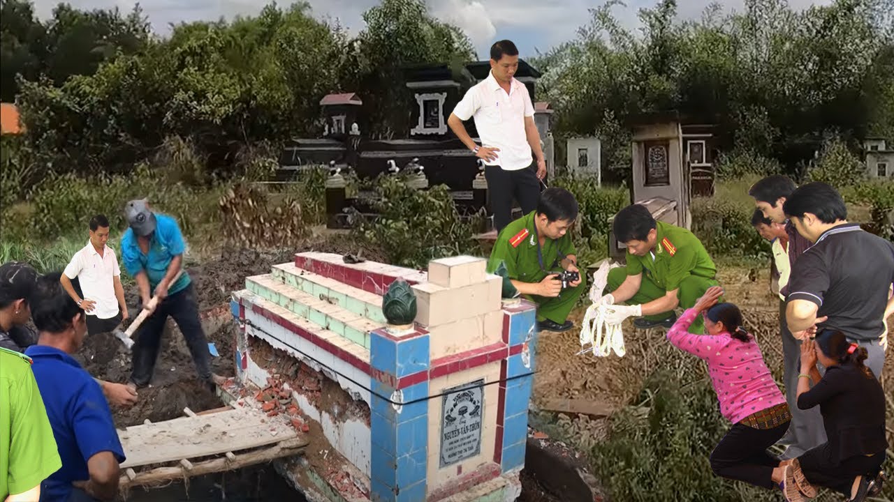 Đập phá ngôi mộ người đã khuất sáng hôm sau công an bất ngờ phát hiện sự việc KINH HOÀNG.