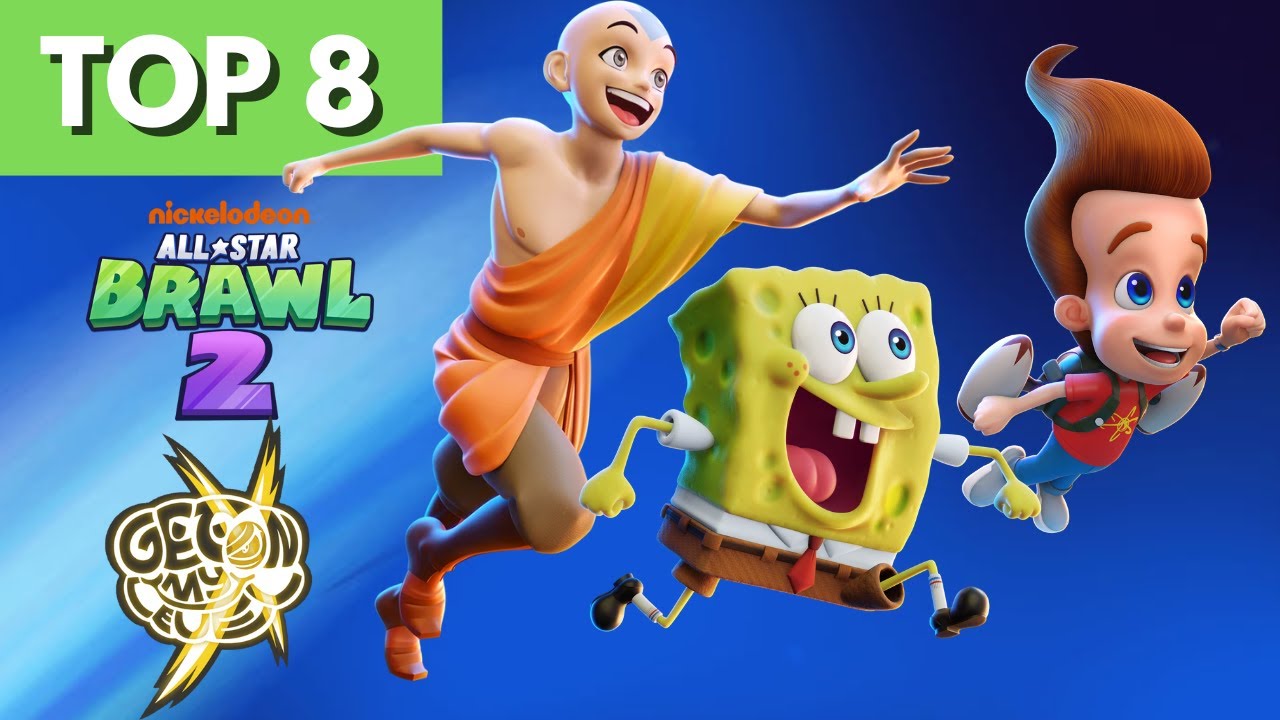 TOP 8 - Nickelodeon All Star Brawl 2 - GOML X (Aang Jimmy Spongebob Ember Garfield) NASB2 Tourney