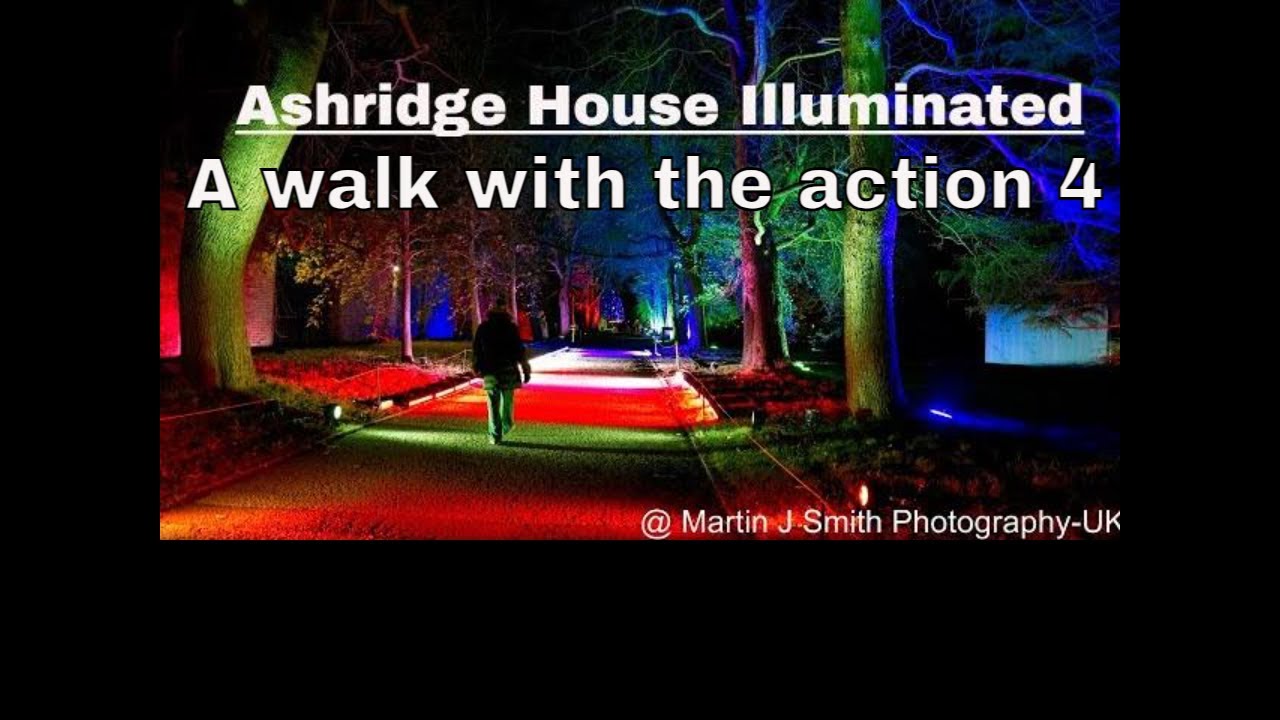 Ashridge House Transforms into Winter Light Paradise