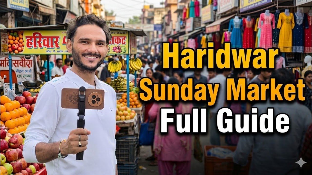 Haridwar Sunday Market Sector 4 | Peeth Bazaar Haridwar | Biggest Weekly Market in Haridwar