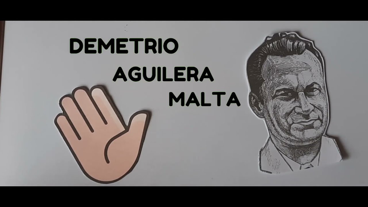 Demetrio Aguilera Malta - Biograf&iacute;a y datos importantes -2DO BGU