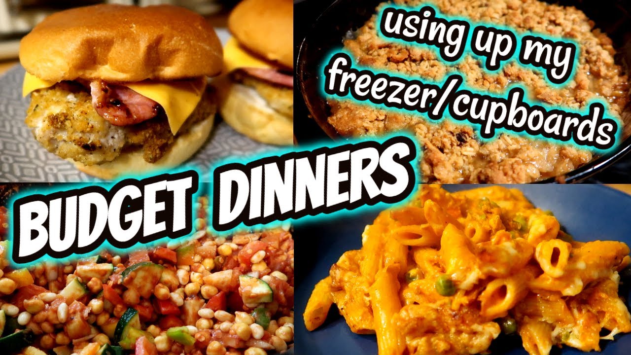 BUDGET MEAL IDEAS ~ STORE CUPBOARD MEAL PLAN 🥘