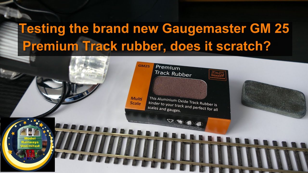 Testing the brand new Gaugemaster GM 25 Premium Track rubber, does it scratch? Find out here!