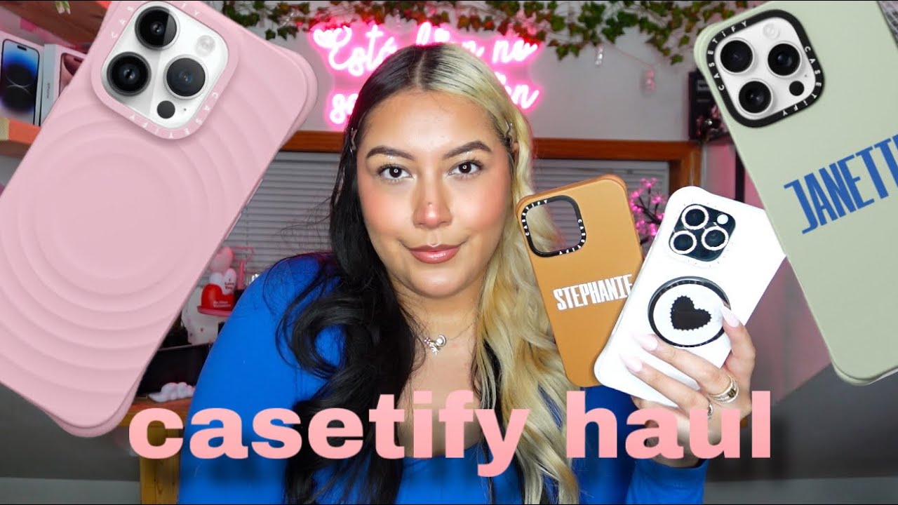 CASETiFY PHONE CASE HAUL📱✨💞 iPhone 16 Pro Max - Ripple, BioVeg, & Clear cases