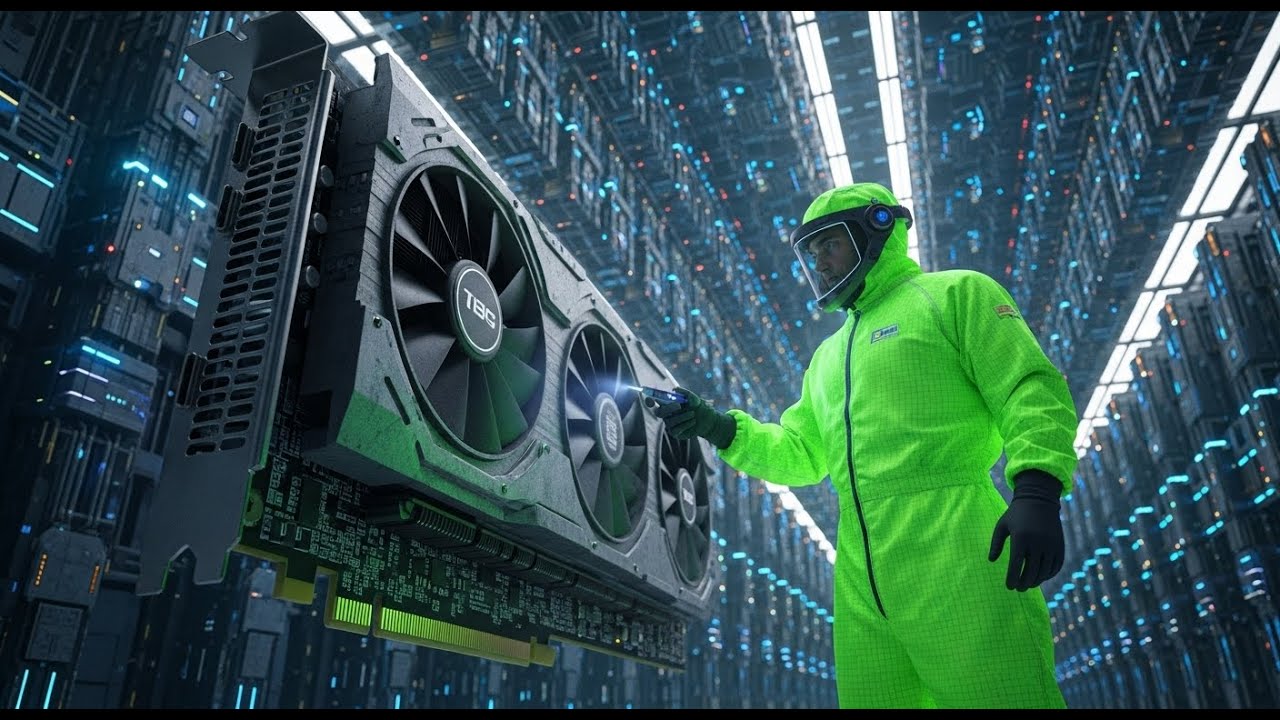 How NVIDIA GPUs Are Manufactured  Inside the $1,500 Graphics Card Factory (Full Process)