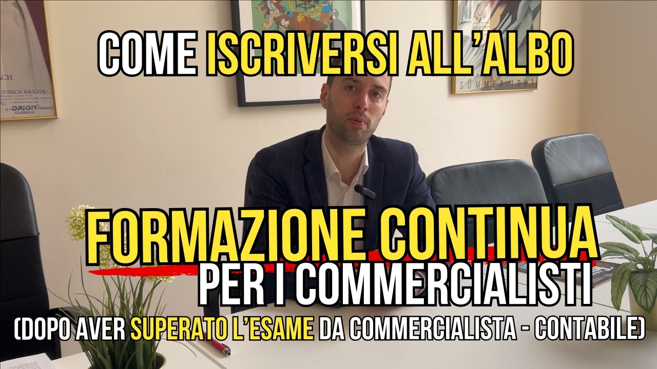 Come iscriversi all’albo-COSTI - Formazione continua per Dottori Commercialisti