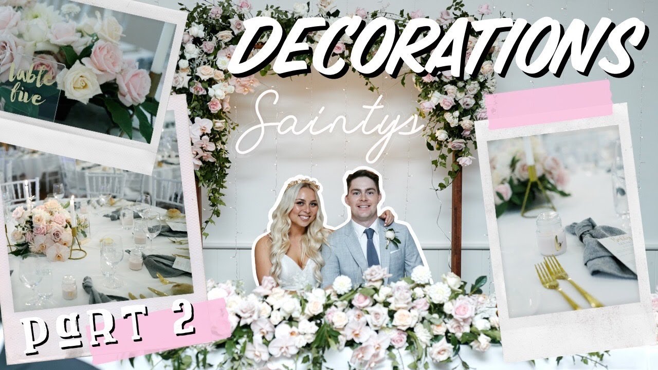 WEDDING DECOR ON A BUDGET