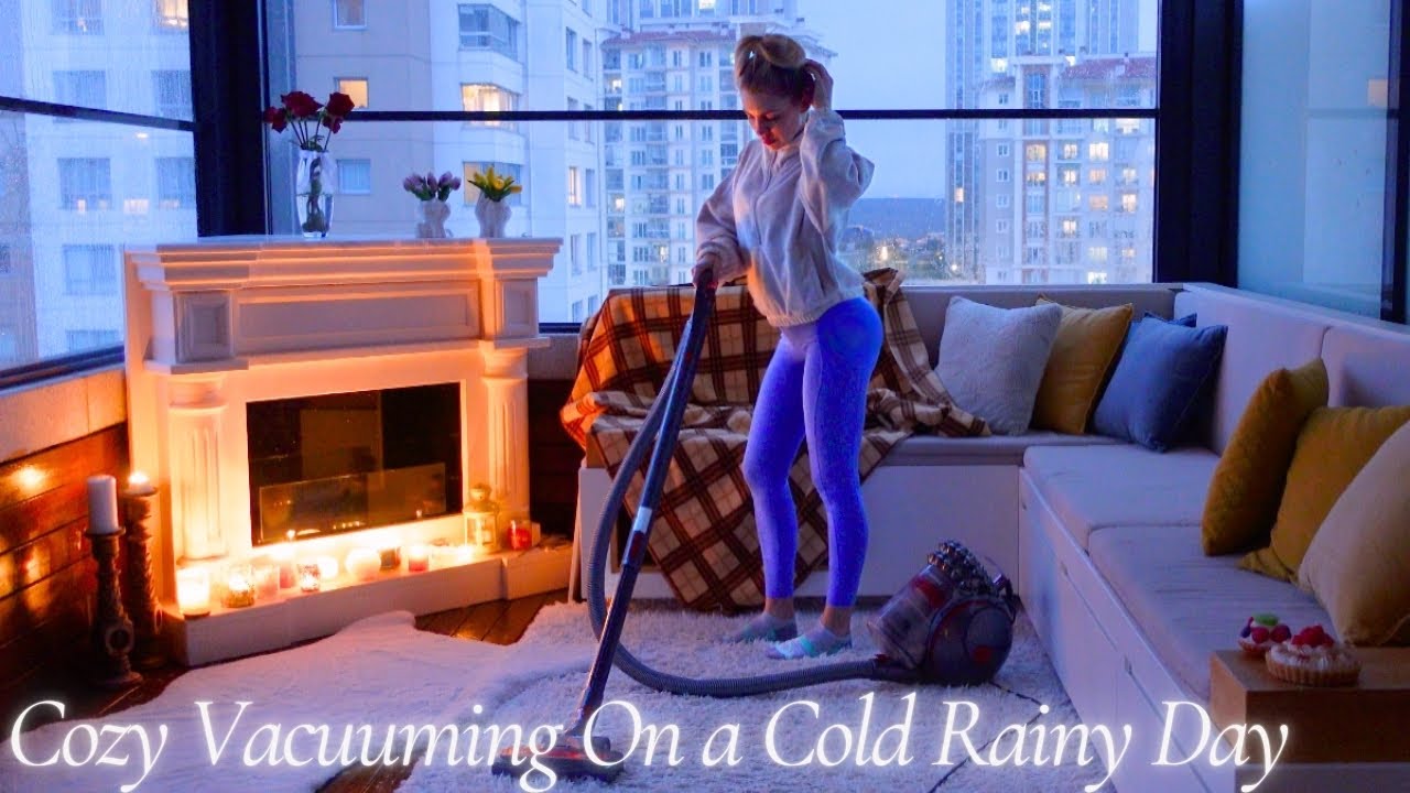 Rainy Night with Dyson Vacuum Cleaner Sounds &ndash; 3 Hours of Peaceful Sleep & Relaxation 🌧️✨