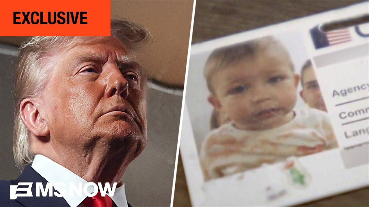 MS NOW EXCLUSIVE: Over 500 BABIES and TODDLERS have been detained by ICE under Trump's rule