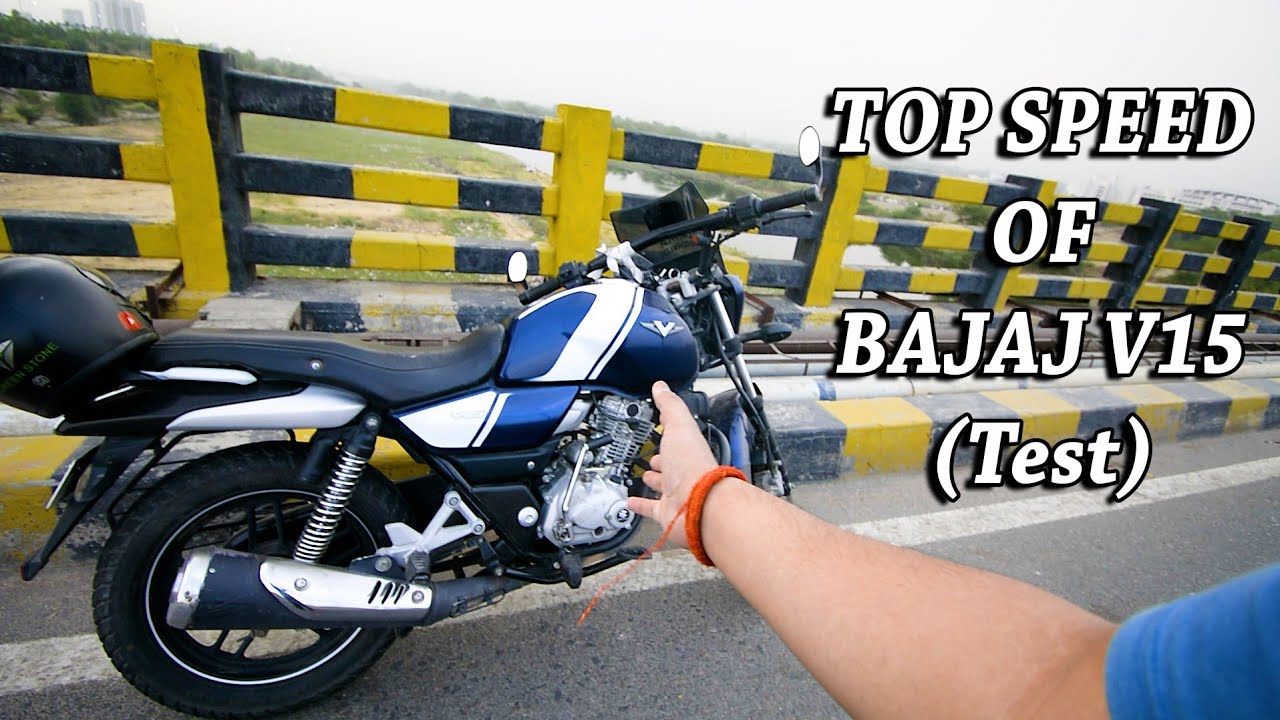 Bajaj v15 Top Speed ? (Real world Test)
