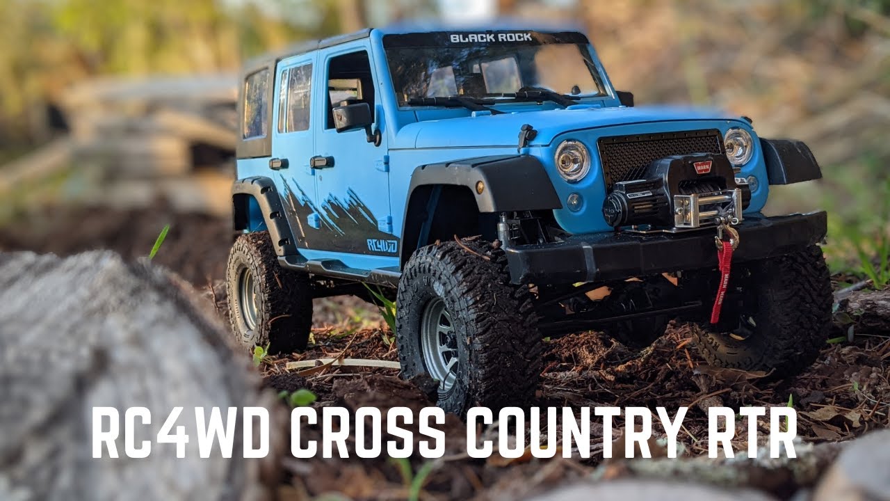 RC4WD Cross Country Off-road Black Rock RTR Review & Run