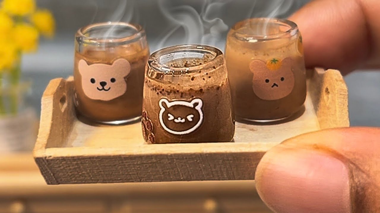 Snowed In ❄️ Miniature Cooking ASMR Hot Chocolate | ASMR Cooking