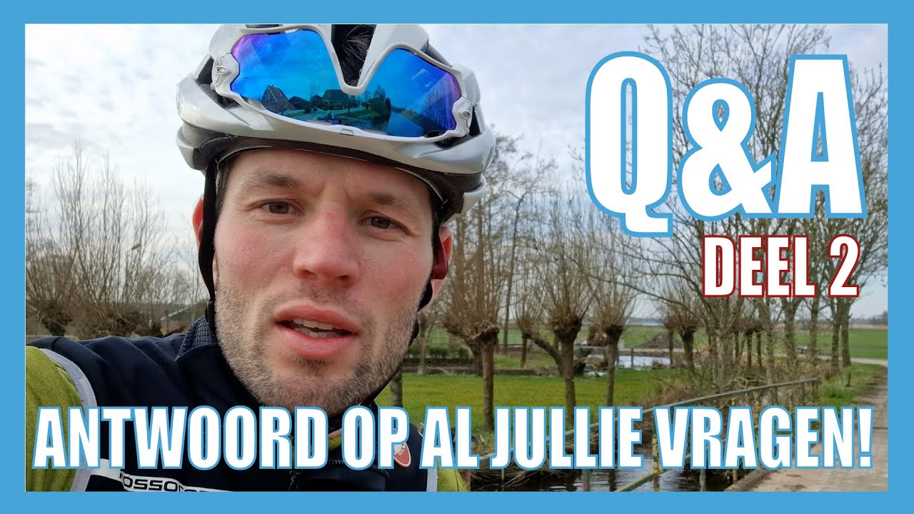 Q&A Deel 2 over Duurtrainingen, Voeding, trainingstijd, Beste zege en wat nodig voor 1e rit / koers?
