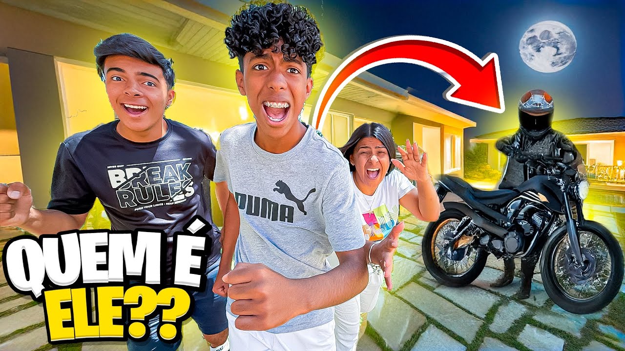 UM MOTOQUEIRO APARECEU NO RANCHO E QUER NOS LEVAR!!