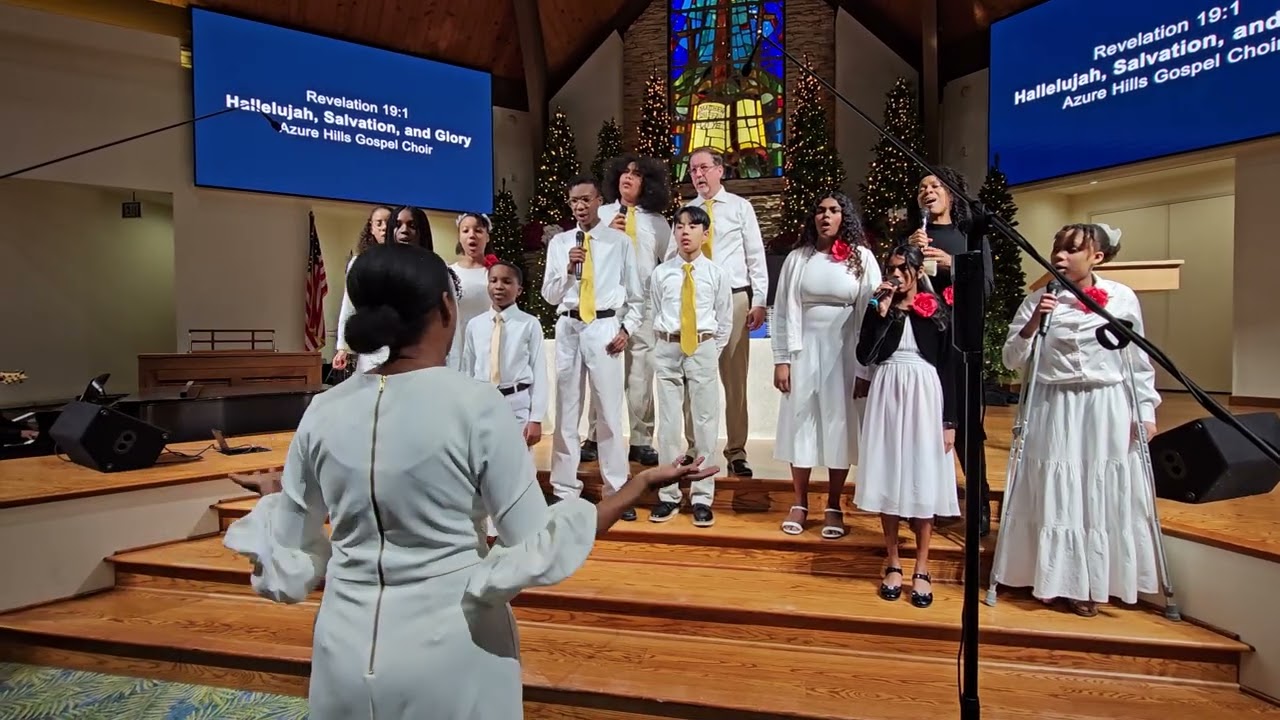 Hallelujah, Salvation and Glory | Gospel Choir | Azure Hills SDA Church