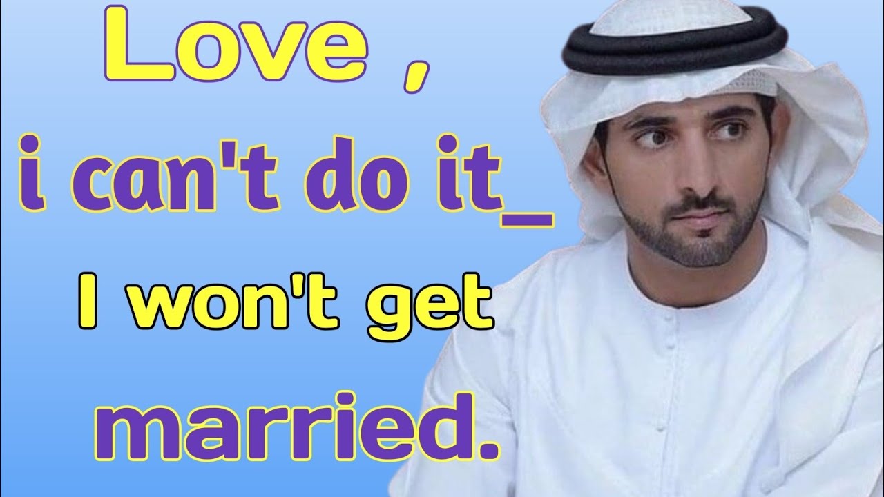 Love I can't do it | fazza shiekh hamdan | fazza beautiful poem| fazza new English translation poem