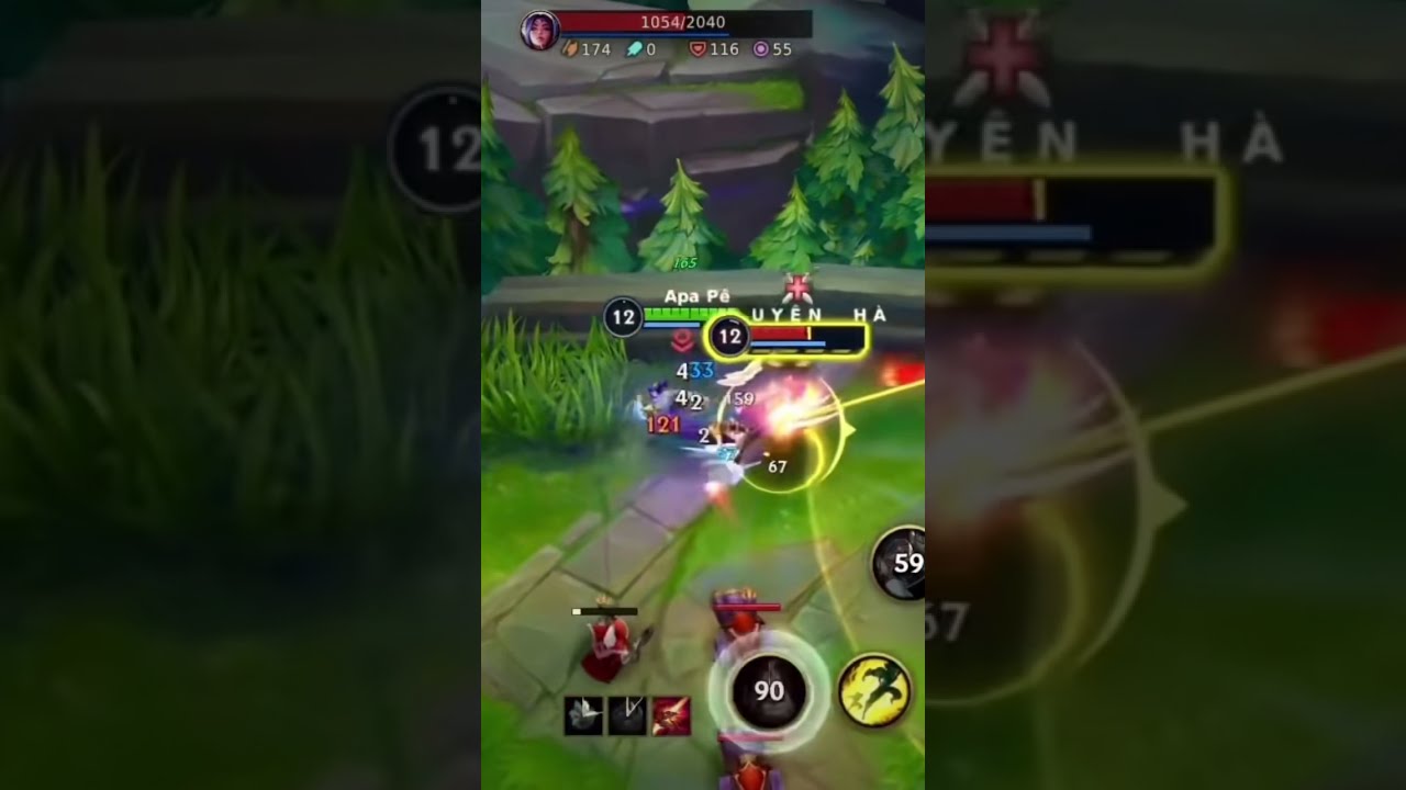 Fiora solo kill vs irelia #tocchien #tocchien #wildrift #wildriftindonesia #shorts