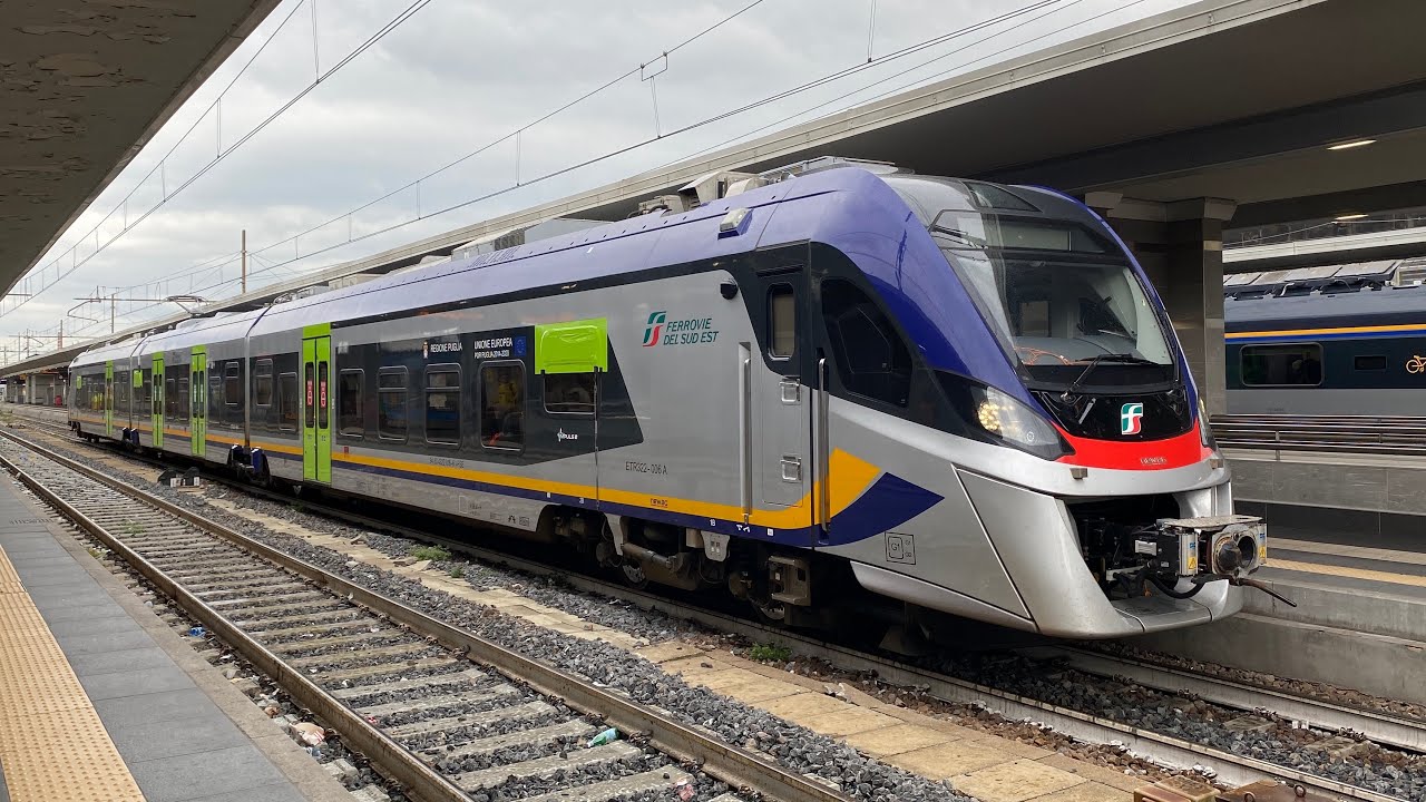 NEWAG ARRIVA IN ROMAGNA: ETR322.006 Ferrovie Sud-Est IN CORSA PROVA TRA FAENZA E RIMINI!