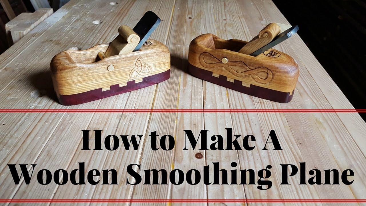 How To Make a Wooden Smoothing Plane - Ash and Purple heart - Long Form