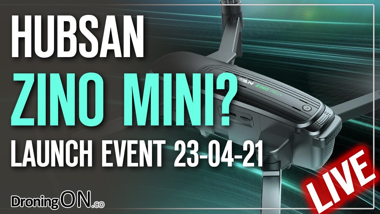 Hubsan Launch Event! - NEW DRONE (Zino Mini?)