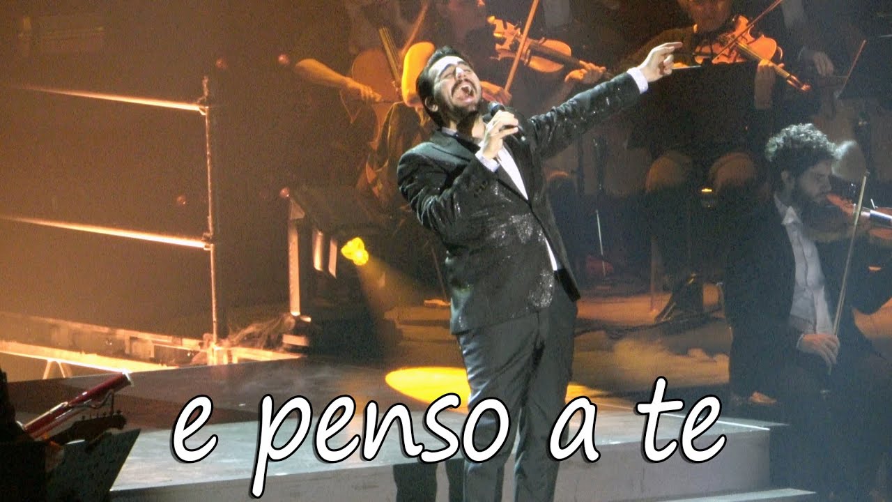 Ignazio Boschetto (Il Volo) - E penso a te (di Lucio Battisti) - Live Roma - 21.01.2025
