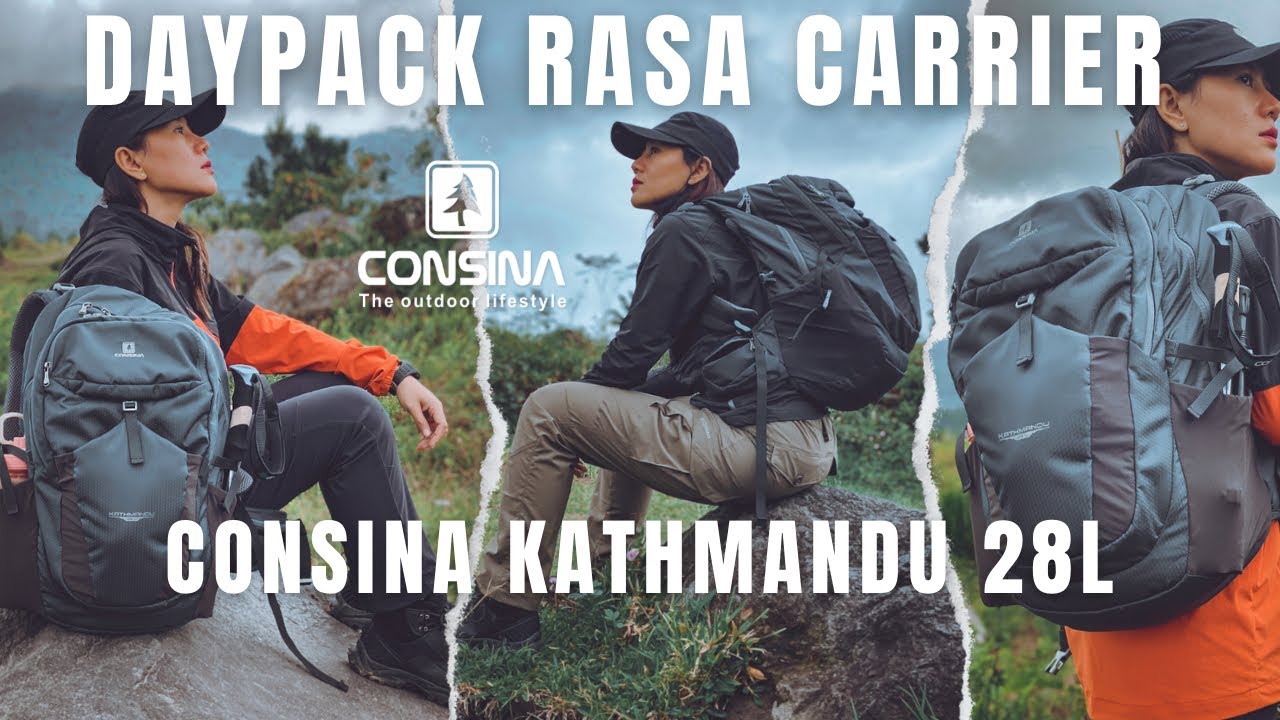Review daypack rasa carrier.. Tas Consina Kathmandu..