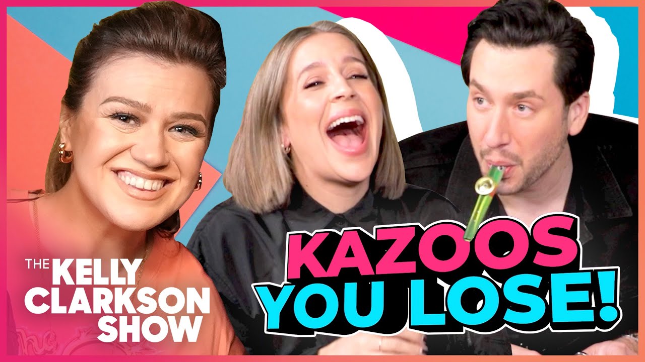 Kelly Clarkson & Band Play 'You Laugh, You Lose' With Kazoos | Original