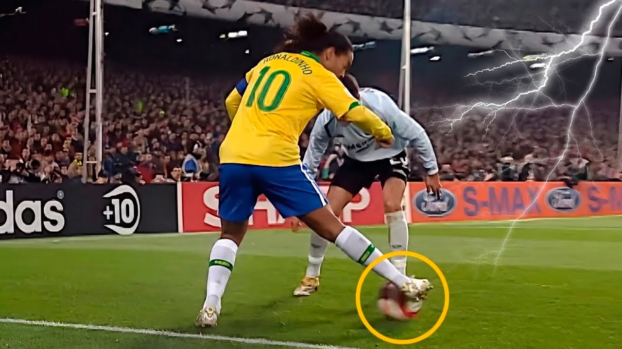 Никто не сравнится с магией Роналдиньо в Бразилии 👑