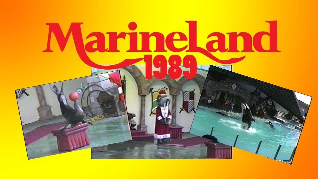 Marineland Seal, Dolphin and Whale Show 1989 Niagara Falls Ontario