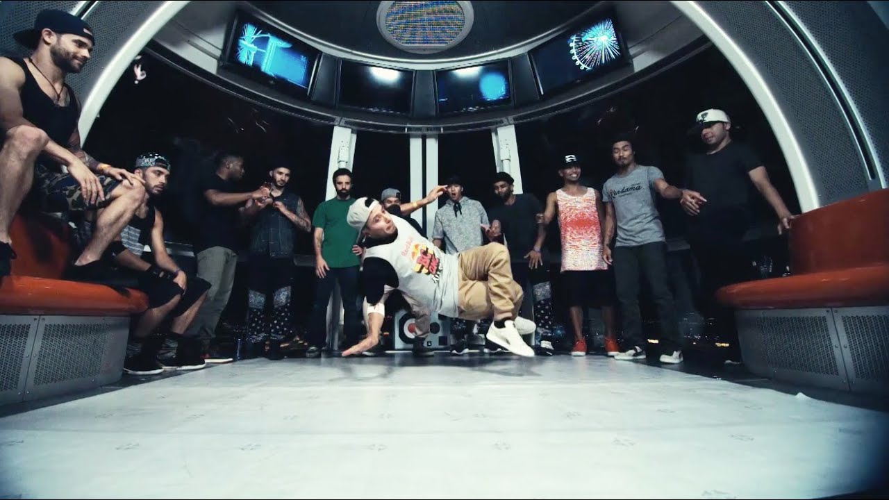 B-Boys Cypher 550 Feet in the Air In Las Vegas