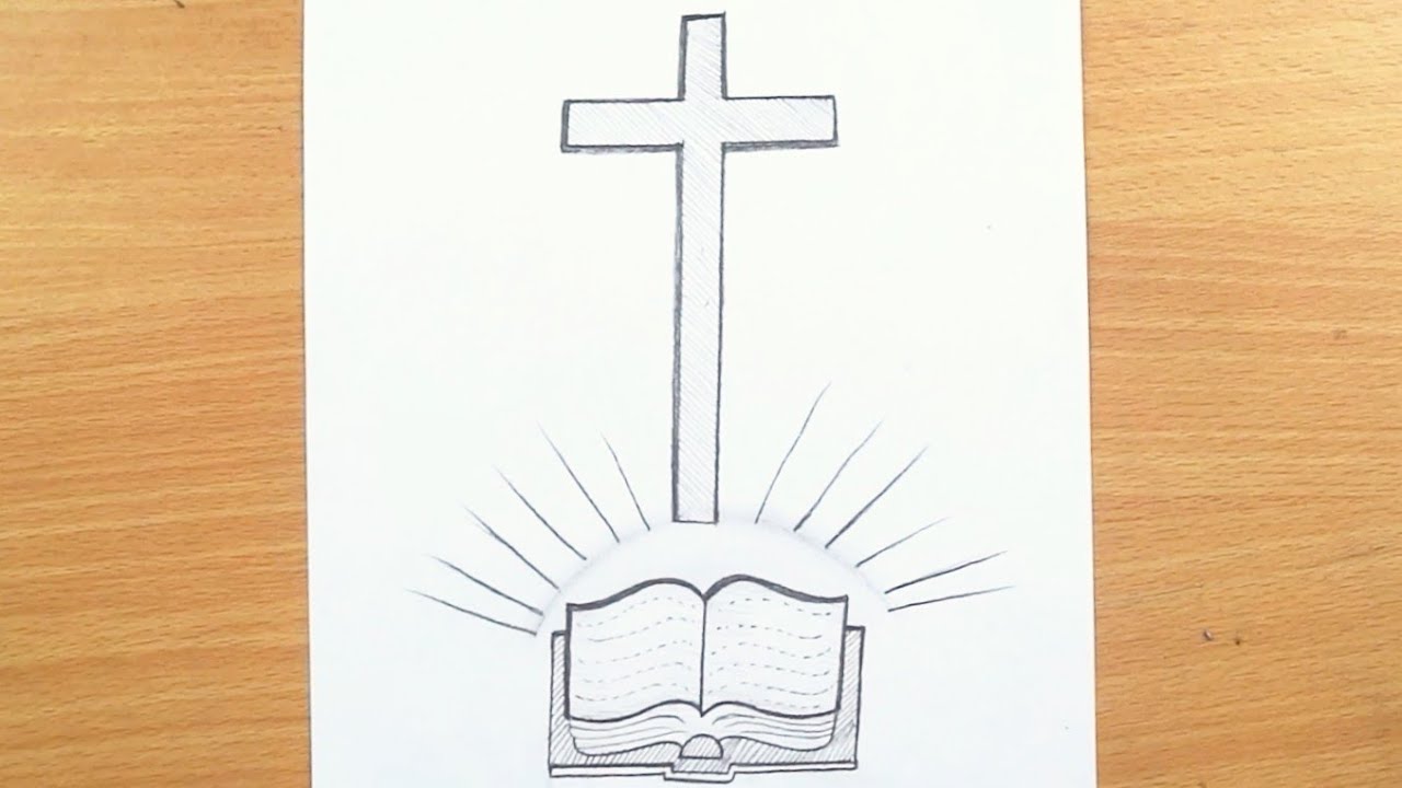 Good Friday Drawing Easy // How To Draw Good Friday Drawing
