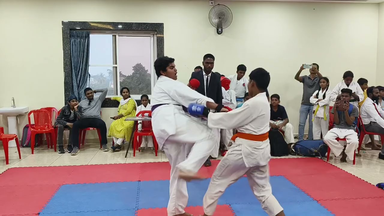4th Invitational National Open Karate championships 2025#karthik win gold medal 