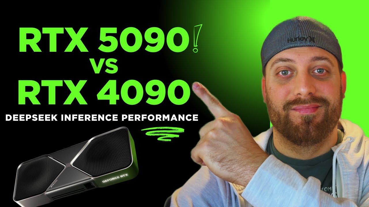 RTX 5090 vs 4090 for AI inference | Testing deepseek r1 performance